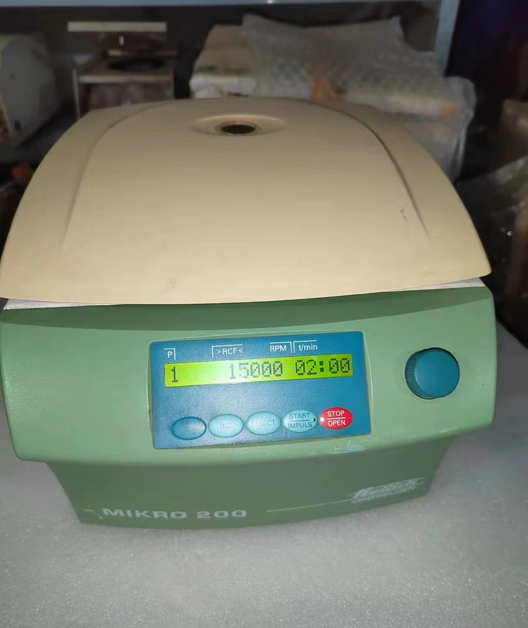 维修Hettich离心机error1后的全面测试